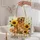 Golden Retriever Sunflower Garden for Sunny Summer Outings and Gifts for Dog Lovers Quilted Tote Bag - 5