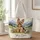 Alpine Yorkshire Terrier Among Mountain Wildflowers for Nature-Loving Dog Owners Quilted Tote Bag - 1