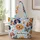 Colorful Happy Dog Faces For Dog Lovers, Walks, Birthdays, And Everyday Outings Quilted Tote Bag - 1