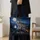Moonlit Gray Wolf And Alpine Forest Gift For Wildlife Lovers And Outdoor Adventurers Quilted Tote Bag - 4