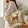 Majestic Stag in Autumn Woodland for Nature Lovers, Fall Walks and Seasonal Gifts Quilted Tote Bag - 3