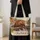 Autumn Beaver and River Dam Scene for Woodland Nature Lovers and Fall Getaways Quilted Tote Bag - 4