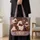 Cozy Reading Ghosts and Haunted Library for Halloween Book Lovers Quilted Tote Bag - 4