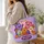 Cute Halloween Monsters With Candy Buckets for Trick-or-Treat Party Fun for Kids Quilted Tote Bag - 3