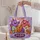 Cute Halloween Monsters With Candy Buckets for Trick-or-Treat Party Fun for Kids Quilted Tote Bag - 5