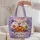 Cute Ghosts, Candy Pumpkins & Halloween Treats for Cozy Halloween Trick-or-Treat Nights Quilted Tote Bag - 5