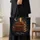 Gothic Books Candle and Crescent Moon for Witchy Readers and Halloween Book Lovers Quilted Tote Bag - 4
