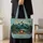 Celestial Mountain Campfire Scene for Rustic Outdoor Adventure Gifts Quilted Tote Bag - 4