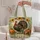 Autumn Turkey, Pumpkins And Sunflowers For Thanksgiving Gatherings And Harvest Season Quilted Tote Bag - 5