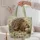Rustic Porcupine Woodland Blooms for Cozy Cottage Living and Nature Lover Gift Giving Quilted Tote Bag - 5