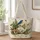 Vintage Botanical Bee, Mushroom and Teapot Garden Keepsake for Cottagecore Nature Lovers Quilted Tote Bag - 1