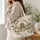 East Asian Pagoda and Blossoms for Serene Garden Lovers and Thoughtful Gifting Quilted Tote Bag - 3