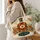 Rustic Bourbon Whiskey Bottle and Rocks Glasses for Home Bar Entertaining Gift for Him Quilted Tote Bag - 3