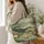 Crescent Moon Alligator Bayou Scene for Southern Nature Lovers and Swamp Fans Quilted Tote Bag - 3