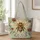 Art Nouveau Honeybee and Botanical Motif for Cottagecore Nature Lovers and Gardeners Quilted Tote Bag - 1