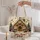 Gingerbread House Christmas Cheer for Holiday Baking and Festive Winter Outings Quilted Tote Bag - 5