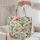 Hummingbird and Tropical Blooms for Everyday Errands and Springtime Gifts for Her Quilted Tote Bag - 5