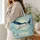 Celestial Manta Ray Beneath Starry Seas for Coastal Getaways and Ocean Lovers Gifts Quilted Tote Bag - 3
