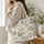 Chinoiserie Pagodas And Blossoms For Mahjong Nights And Elegant Garden Gatherings Quilted Tote Bag - 3