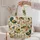 Farmhouse Hens, Sunflowers & Strawberries for Country Kitchen and Market Day Gifting Quilted Tote Bag - 5