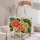 Tropical Citrus and Palm Leaves for Bright Coastal Summer Outings Quilted Tote Bag - 5