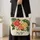 Tropical Citrus and Palm Leaves for Bright Coastal Summer Outings Quilted Tote Bag - 4