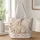 Celestial Rabbit with Moonlit Florals for Easter Gifting and Whimsical Boho Style Quilted Tote Bag - 1