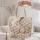 Celestial Rabbit with Moonlit Florals for Easter Gifting and Whimsical Boho Style Quilted Tote Bag - 5