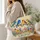 Colorful Songbirds and Wildflowers for Spring Garden Lovers and Birdwatchers Quilted Tote Bag - 3