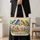 Colorful Songbirds and Wildflowers for Spring Garden Lovers and Birdwatchers Quilted Tote Bag - 4