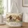 Sheep Meadow Floral Flock for Cottagecore Garden Outings and Nature-Loving Friends Quilted Tote Bag - 1