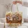 Autumn Kittens in a Woven Basket for Cozy Fall Cat Lovers and Seasonal Gift Giving Quilted Tote Bag - 5