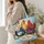 Colorful Floral Hen Garden for Farmhouse Market Days and Everyday Errands, Gift for Her Quilted Tote Bag - 3