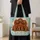 Three Irish Setter Puppies in a Floral Garden for Dog Lovers and Pet Moms Everyday Quilted Tote Bag - 4