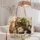 Ginger and Tabby Kittens Reading Among Books for Cozy Library Lovers and Cat Moms Gift for Her Quilted Tote Bag - 5