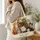 Ginger and Tabby Kittens Reading Among Books for Cozy Library Lovers and Cat Moms Gift for Her Quilted Tote Bag - 3