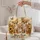 Three Chihuahua Puppies With Sunflowers for Cozy Autumn Pet Lover Style Quilted Tote Bag - 5