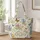 Colorful Wildflower Garden and Butterflies for Springtime Nature Lovers and Gardeners Quilted Tote Bag - 1