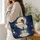 Moonlit Ballerina with Celestial Blooms for Dance Recitals and Ballet Lover Gifts Quilted Tote Bag - 3