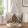 Woodland Deer, Fox And Rabbits Christmas Scene For Cozy Winter Holiday Celebrations Quilted Tote Bag - 1