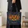 Midnight Wildflower and Butterfly Garden Scene for Autumn Nature Lovers and Gardeners Quilted Tote Bag - 4
