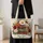 Vintage Books and Garden Blooms for Reading Lovers, Library Days and Book Club Quilted Tote Bag - 4