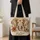 Floral Elephant with Autumn Botanicals for Safari Lovers and Nature Gifts Quilted Tote Bag - 4