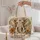 Floral Elephant with Autumn Botanicals for Safari Lovers and Nature Gifts Quilted Tote Bag - 5