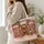 Rose-Covered Bookshop Cottagecore Scene for Cozy Reading Days and Book Lover Gifts Quilted Tote Bag - 3
