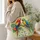 Colorful Red And Blue Macaws In Tropical Jungle For Nature-Loving Home Storage Gifts Quilted Tote Bag - 3