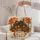 Autumn Cottage, Pumpkins and Maple Leaves for Cozy Fall Housewarming Gifts for Women Quilted Tote Bag - 5