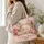 Vintage Sewing Machine and Pink Peonies for Creative Seamstresses and Craft Lovers Quilted Tote Bag - 3