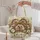 Woodland Hedgehog Family with Daisies for Cozy Laundry Day and Kids Room Decor Quilted Tote Bag - 5