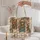 Vintage Bookshop Facade With Roses for Cozy Reading Days and Librarian Gifts for Book Lovers Quilted Tote Bag - 5